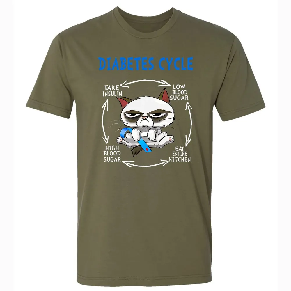 Diabetes Cycle Premium Unisex T-shirt - 5