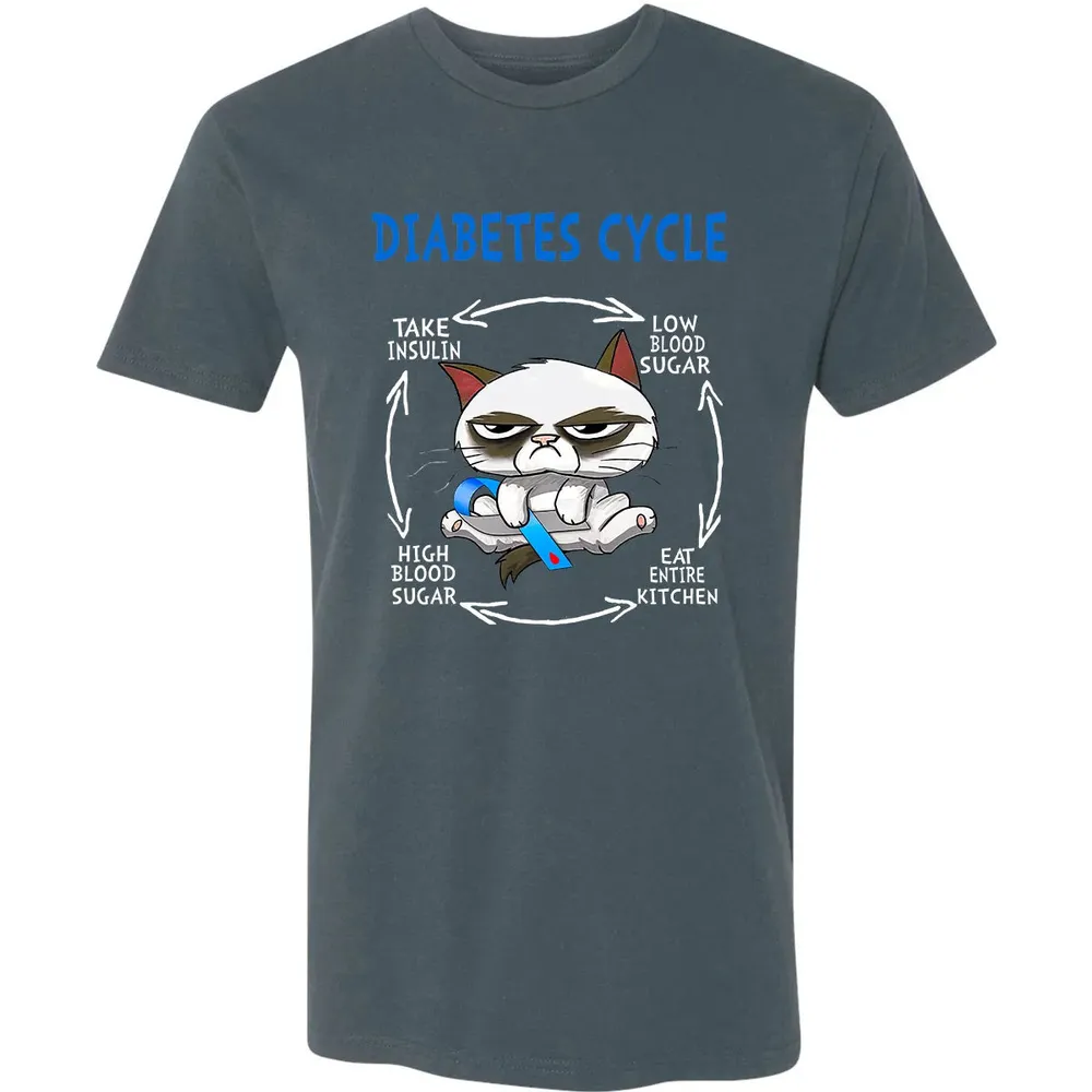 Diabetes Cycle Premium Unisex T-shirt - 14