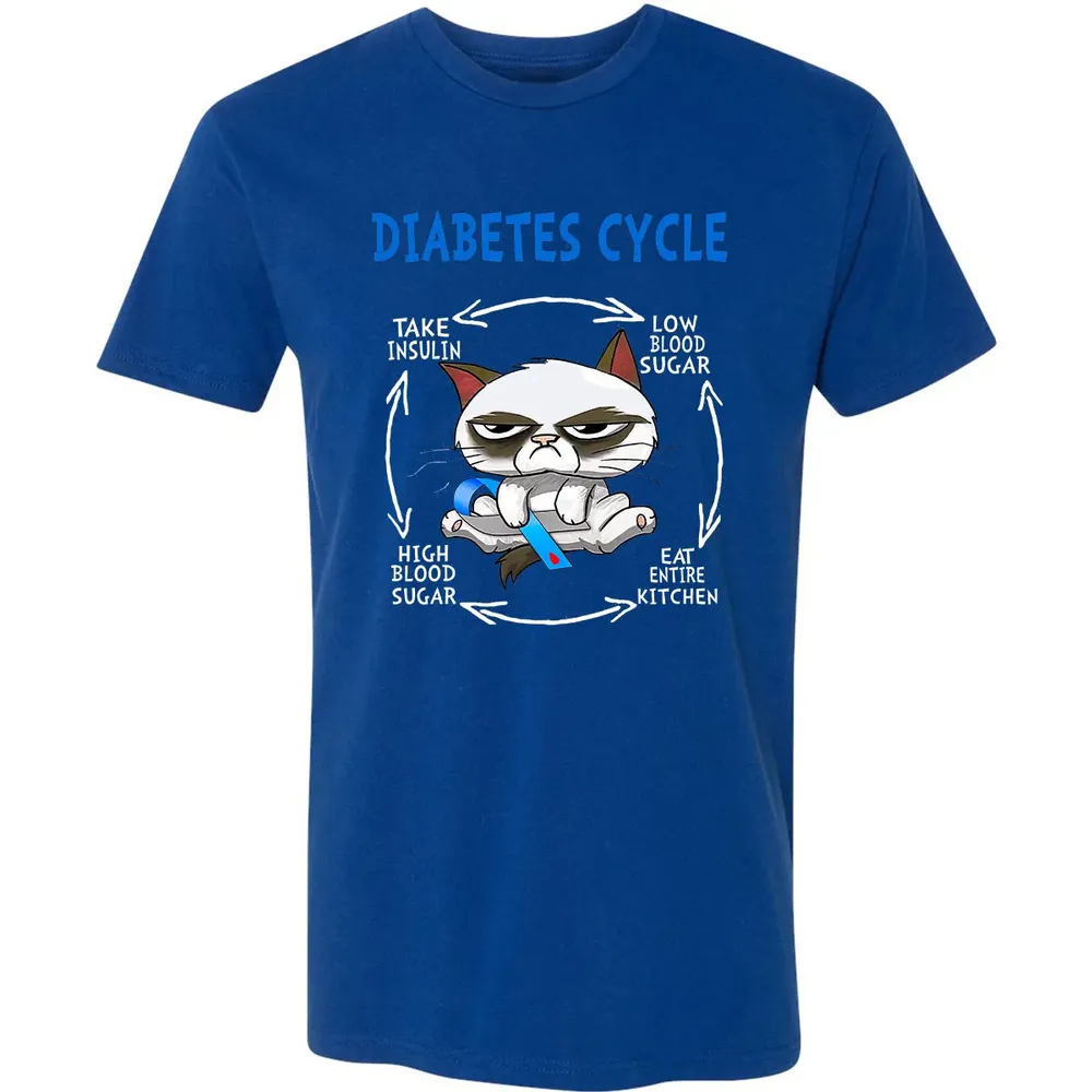 Diabetes Cycle Premium Unisex T-shirt - 10