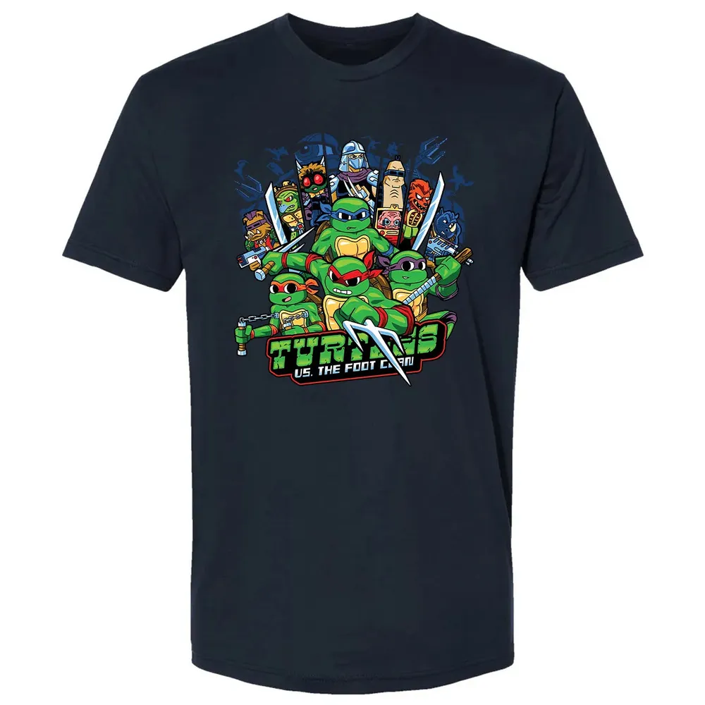 Turtles vs Foot Clan Premium Unisex T-shirt - 2