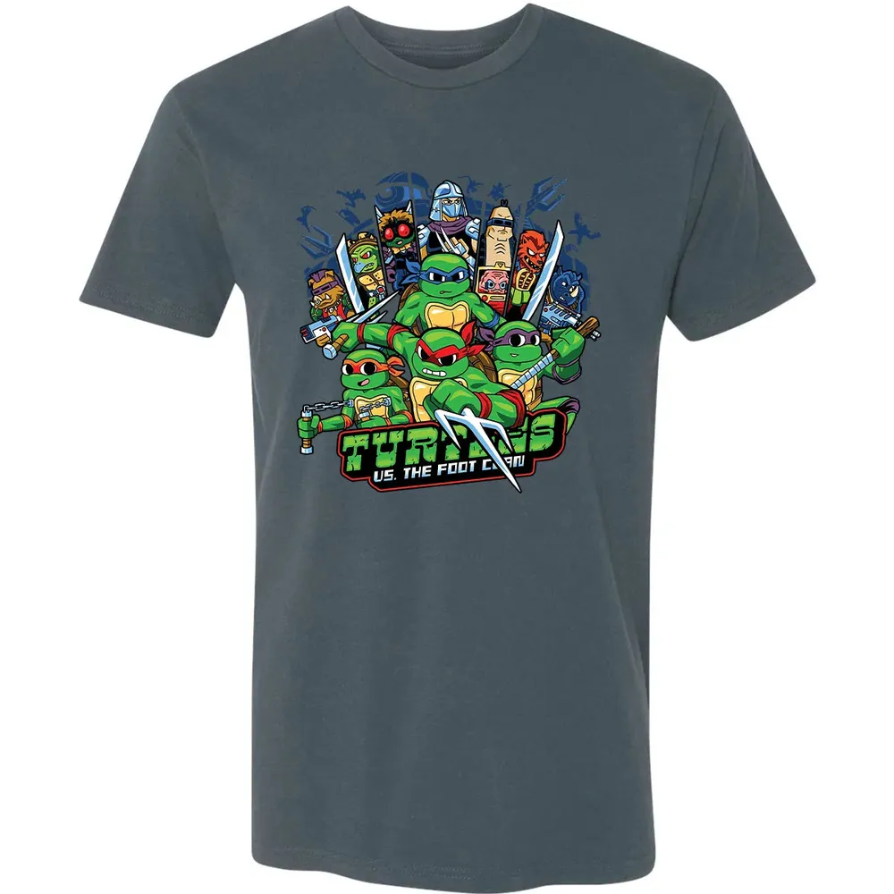 Turtles vs Foot Clan Premium Unisex T-shirt - 14