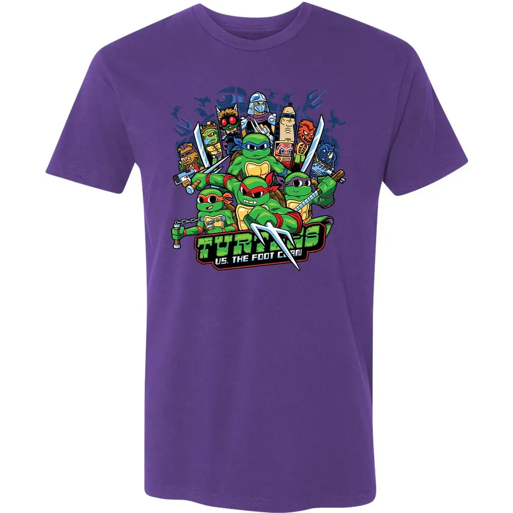 Turtles vs Foot Clan Premium Unisex T-shirt - 7