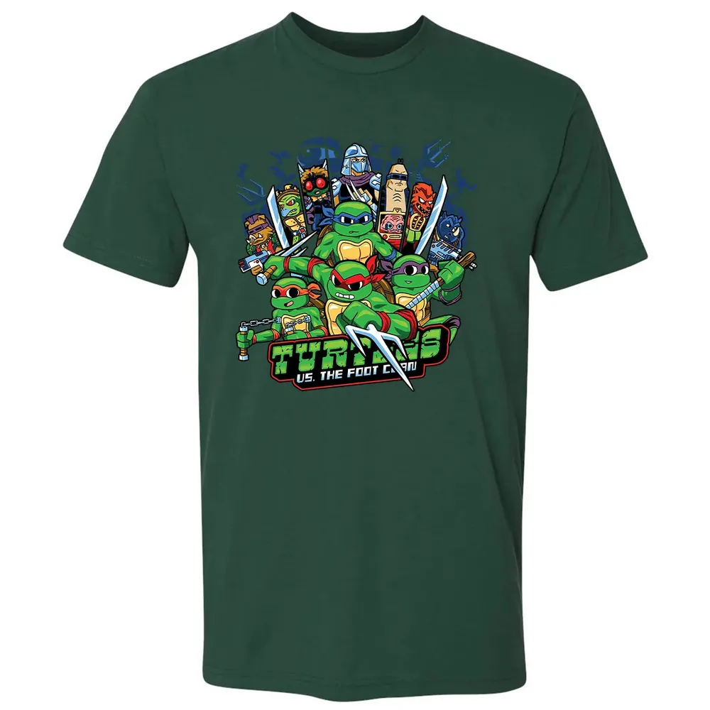 Turtles vs Foot Clan Premium Unisex T-shirt - 12
