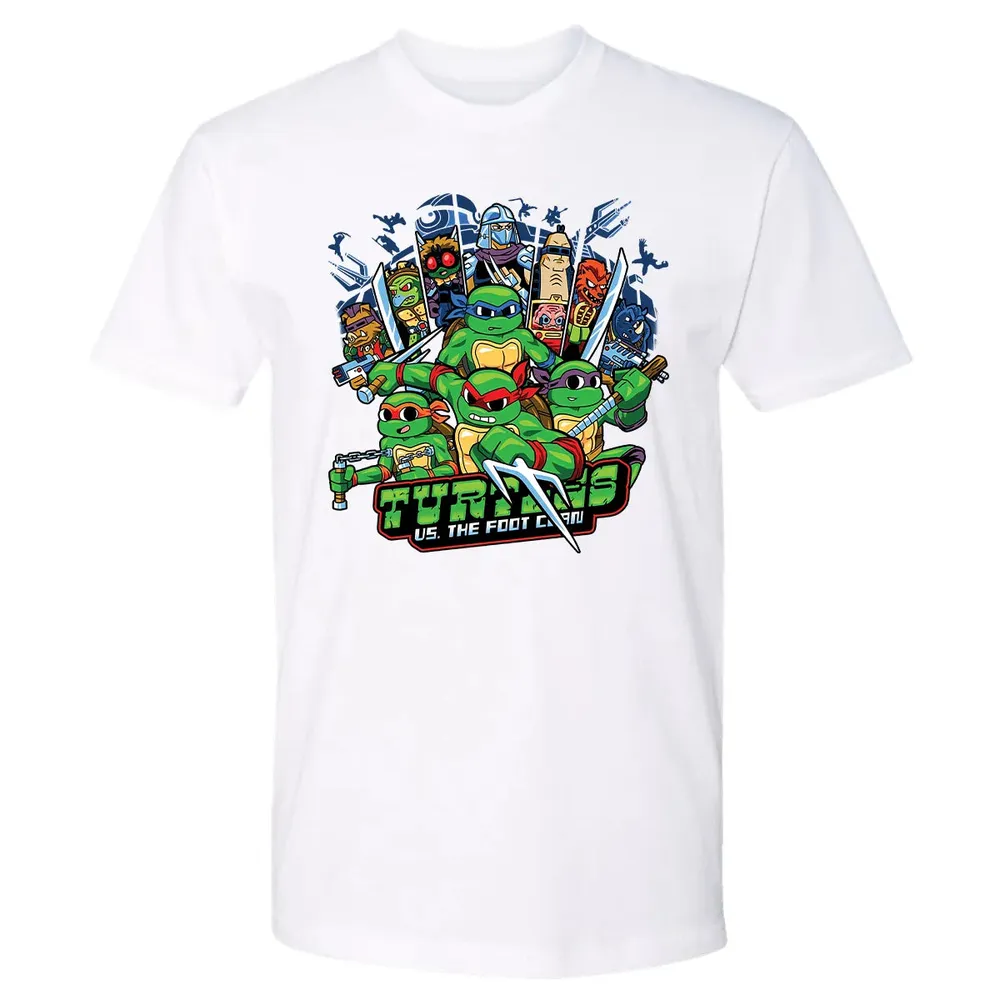Turtles vs Foot Clan Premium Unisex T-shirt - 4