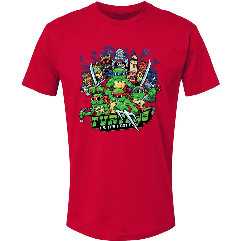 Turtles vs Foot Clan Premium Unisex T-shirt - 6