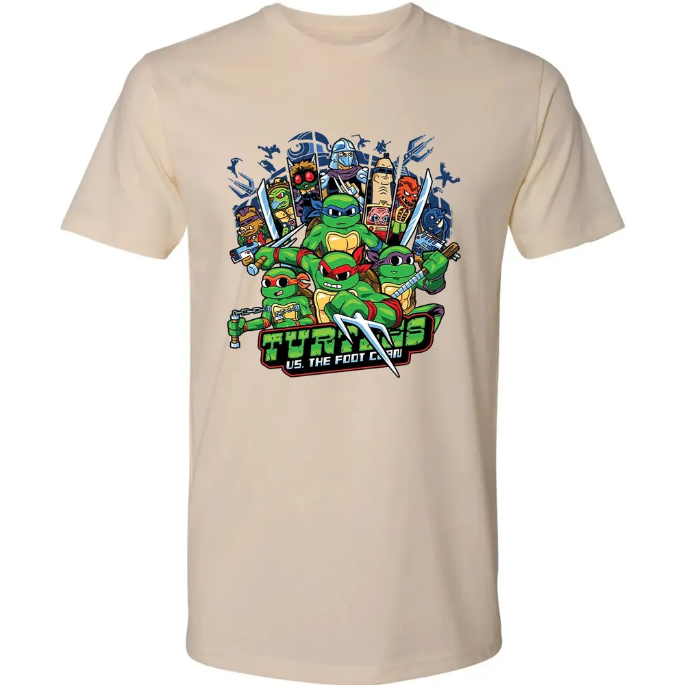 Turtles vs Foot Clan Premium Unisex T-shirt - 13