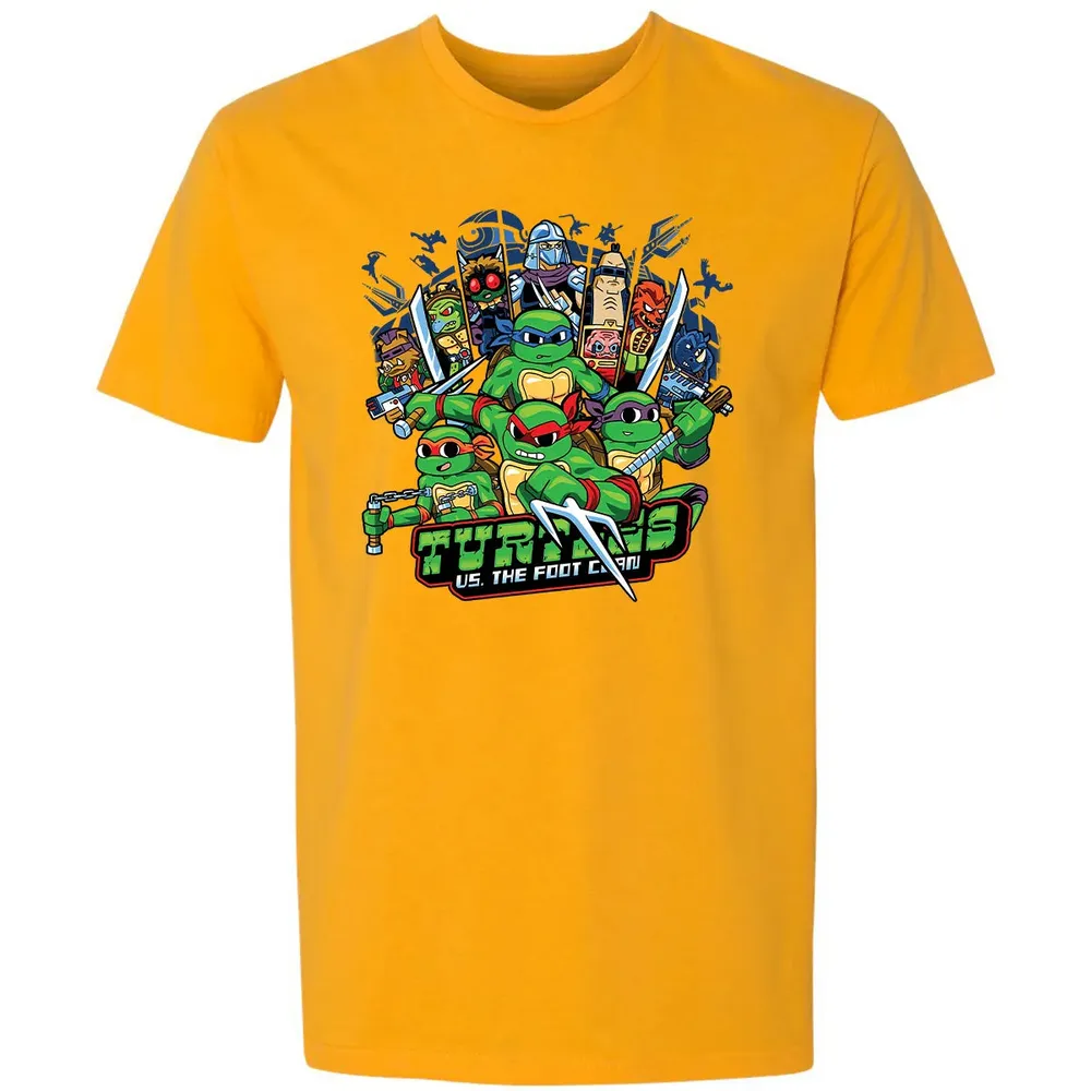 Turtles vs Foot Clan Premium Unisex T-shirt - 11