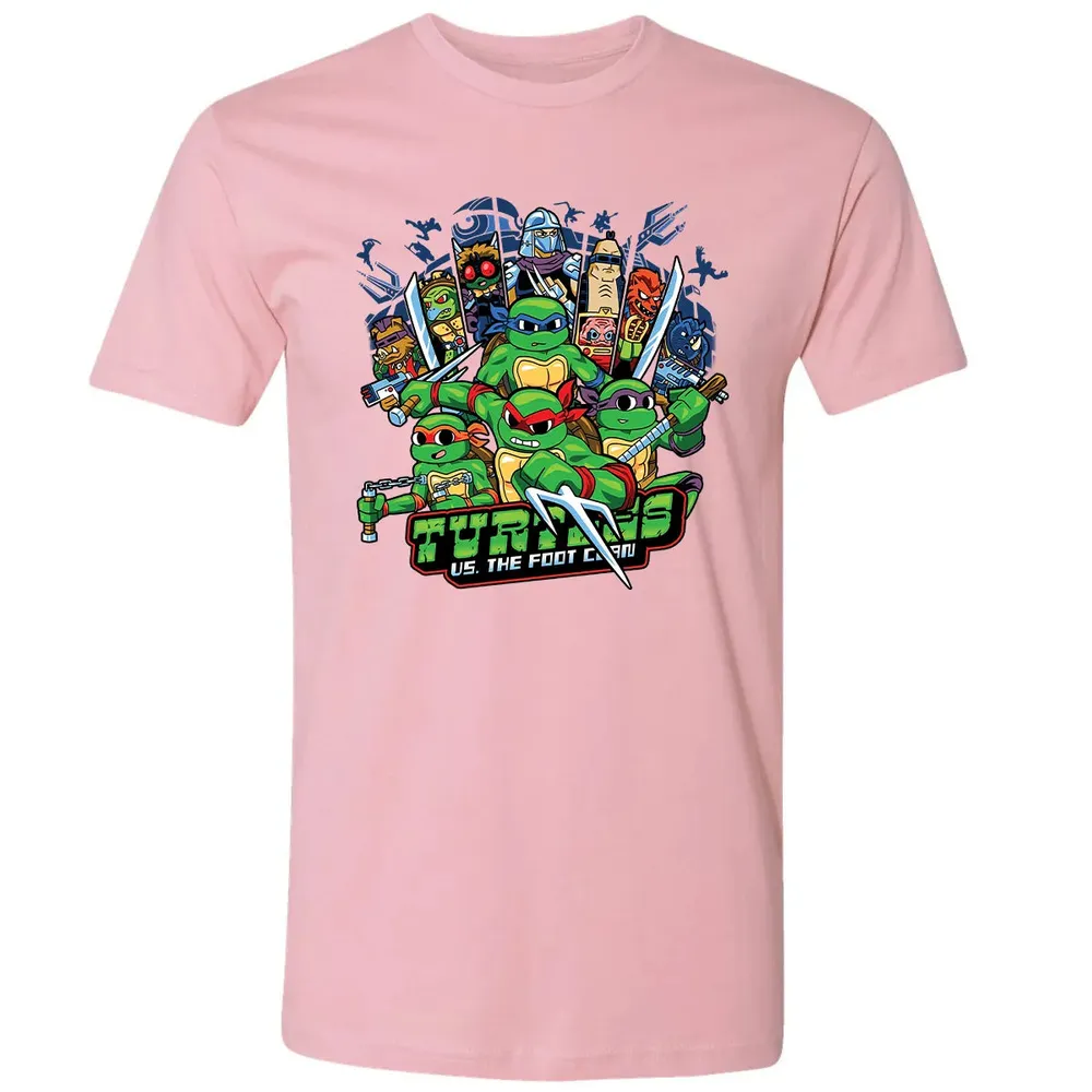 Turtles vs Foot Clan Premium Unisex T-shirt - 3