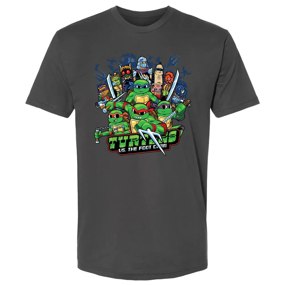 Turtles vs Foot Clan Premium Unisex T-shirt - 8