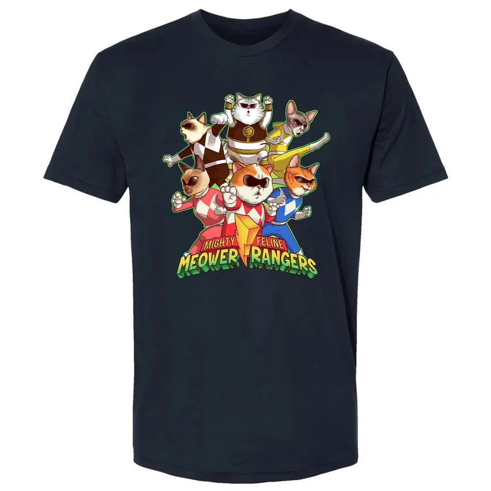 Meower Rangers Premium Unisex T-shirt - 2