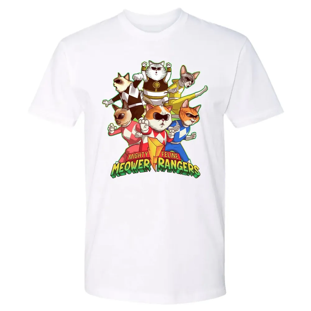 Meower Rangers Premium Unisex T-shirt - 4