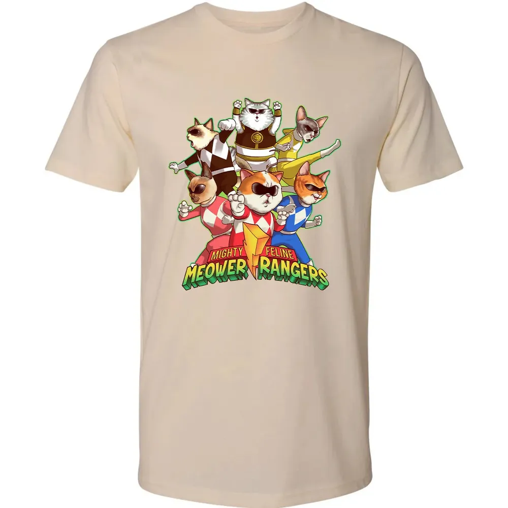 Meower Rangers Premium Unisex T-shirt - 13