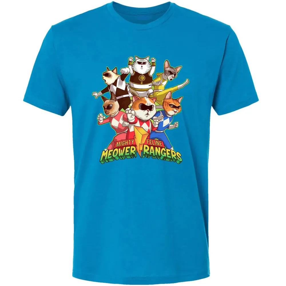 Meower Rangers Premium Unisex T-shirt - 15