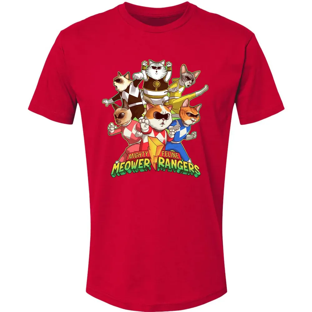 Meower Rangers Premium Unisex T-shirt - 6