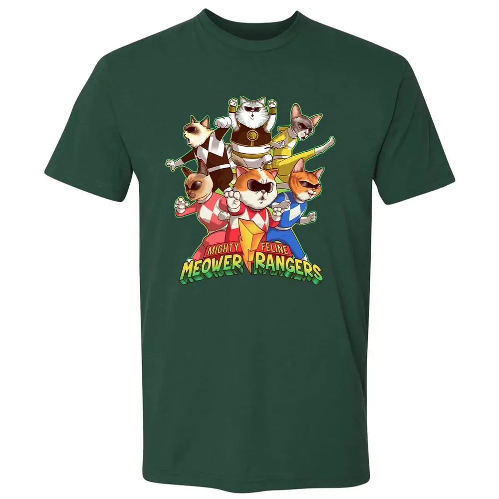 Meower Rangers Premium Unisex T-shirt - 12