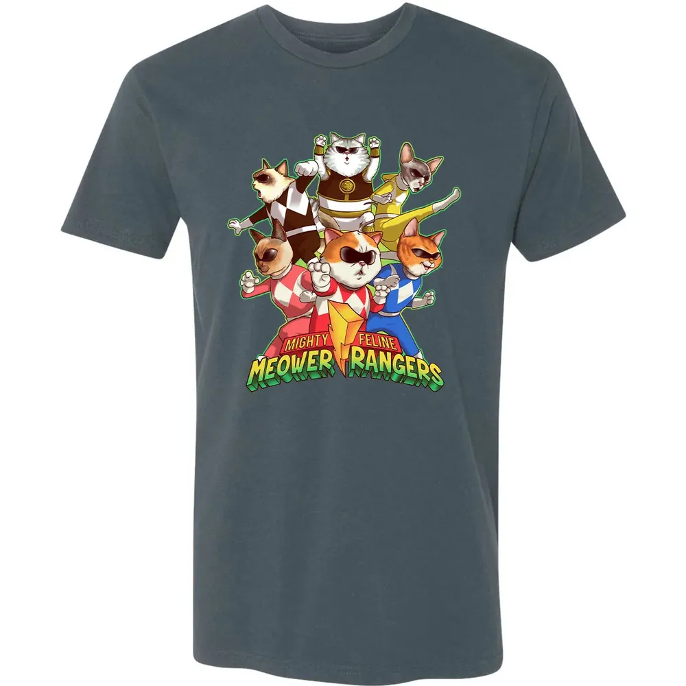 Meower Rangers Premium Unisex T-shirt - 14
