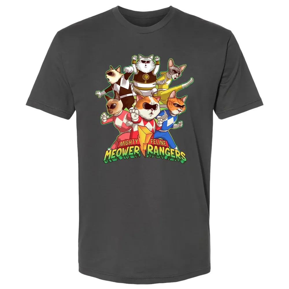 Meower Rangers Premium Unisex T-shirt - 8