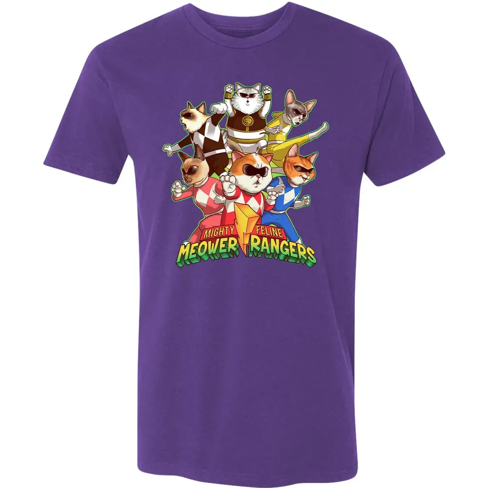 Meower Rangers Premium Unisex T-shirt - 7