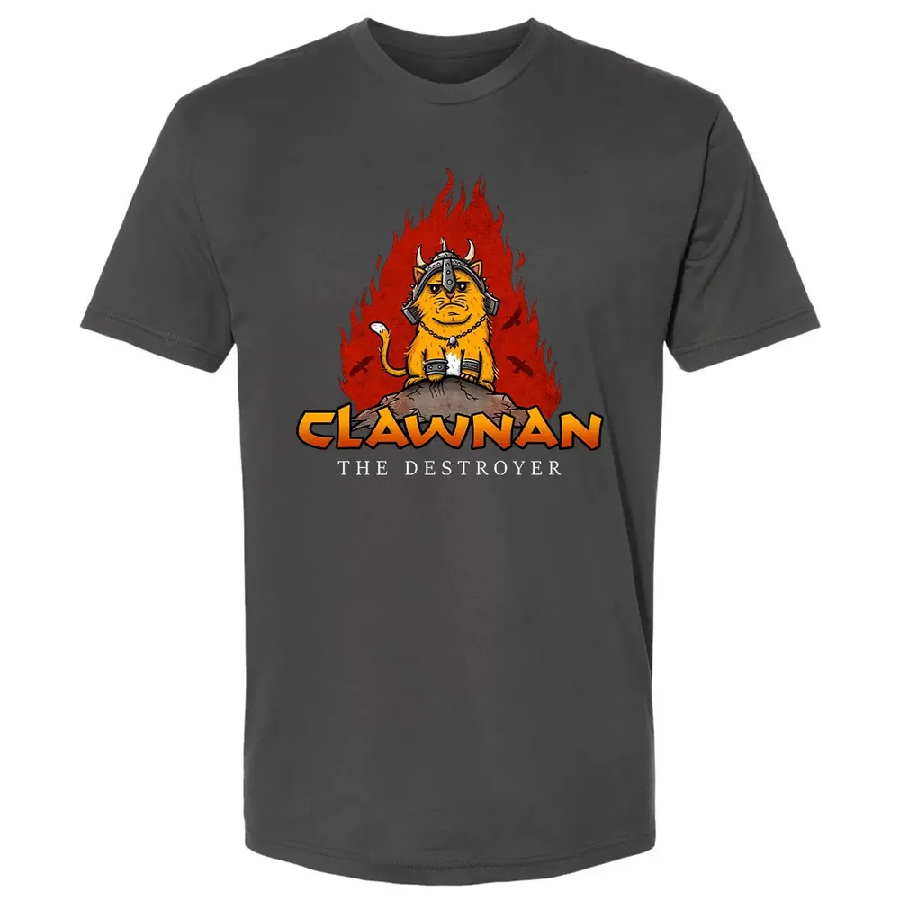Clawnan The Destroyer Premium Unisex T-shirt - 8