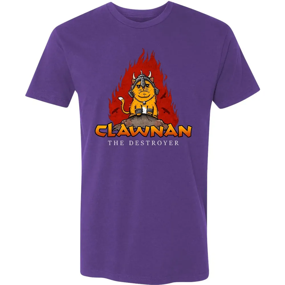 Clawnan The Destroyer Premium Unisex T-shirt - 7