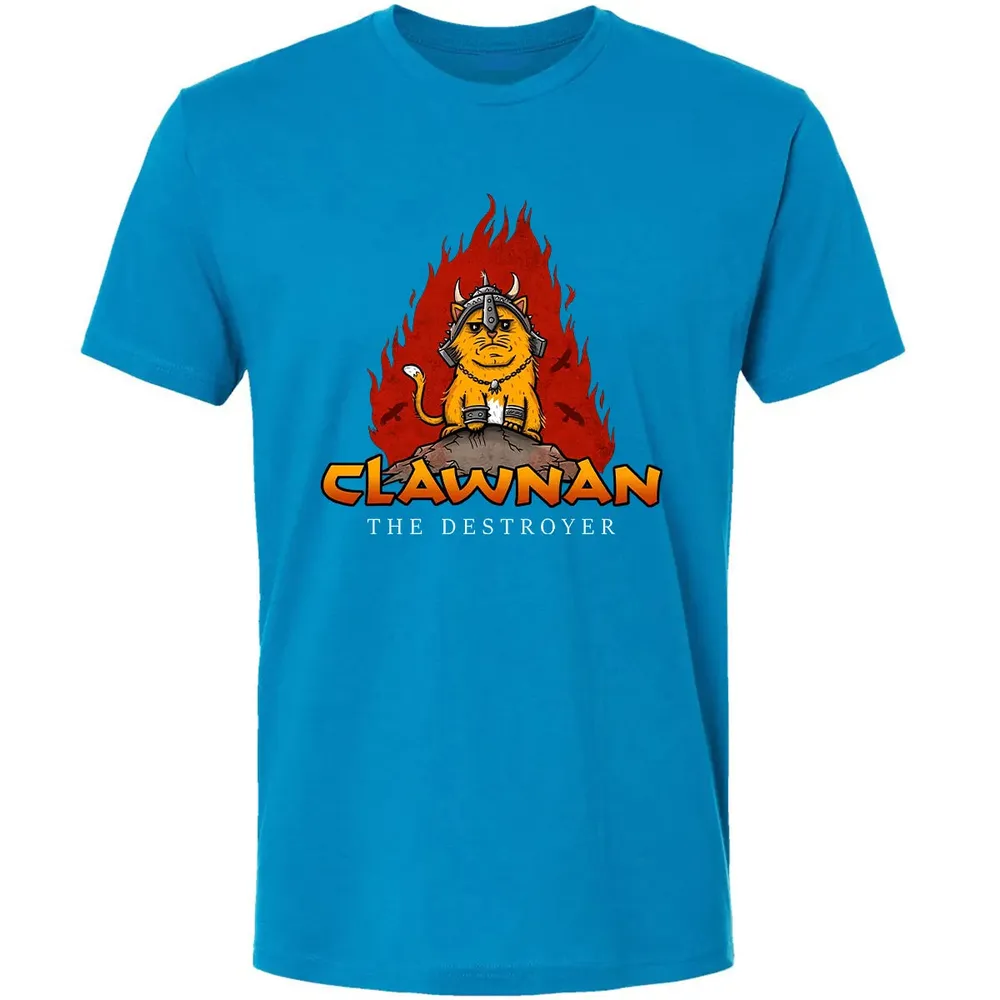 Clawnan The Destroyer Premium Unisex T-shirt - 15