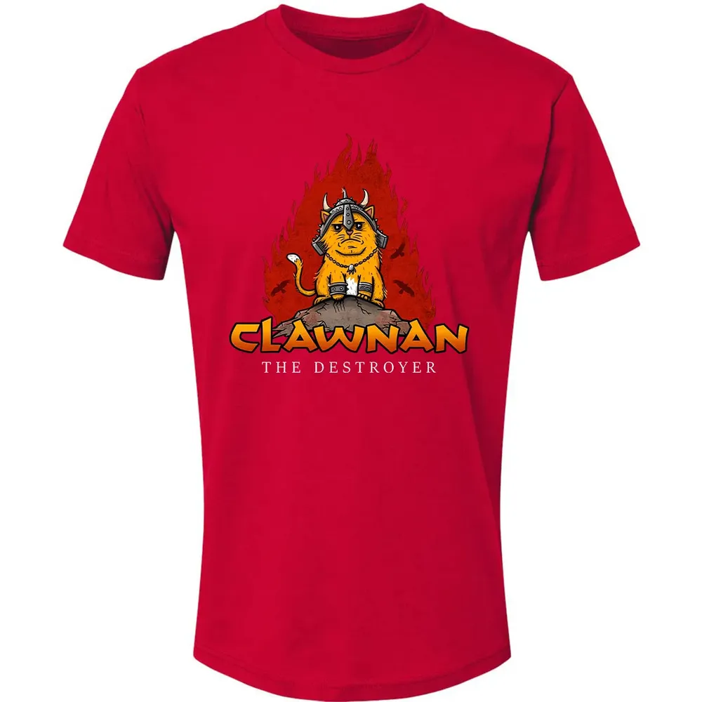 Clawnan The Destroyer Premium Unisex T-shirt - 6