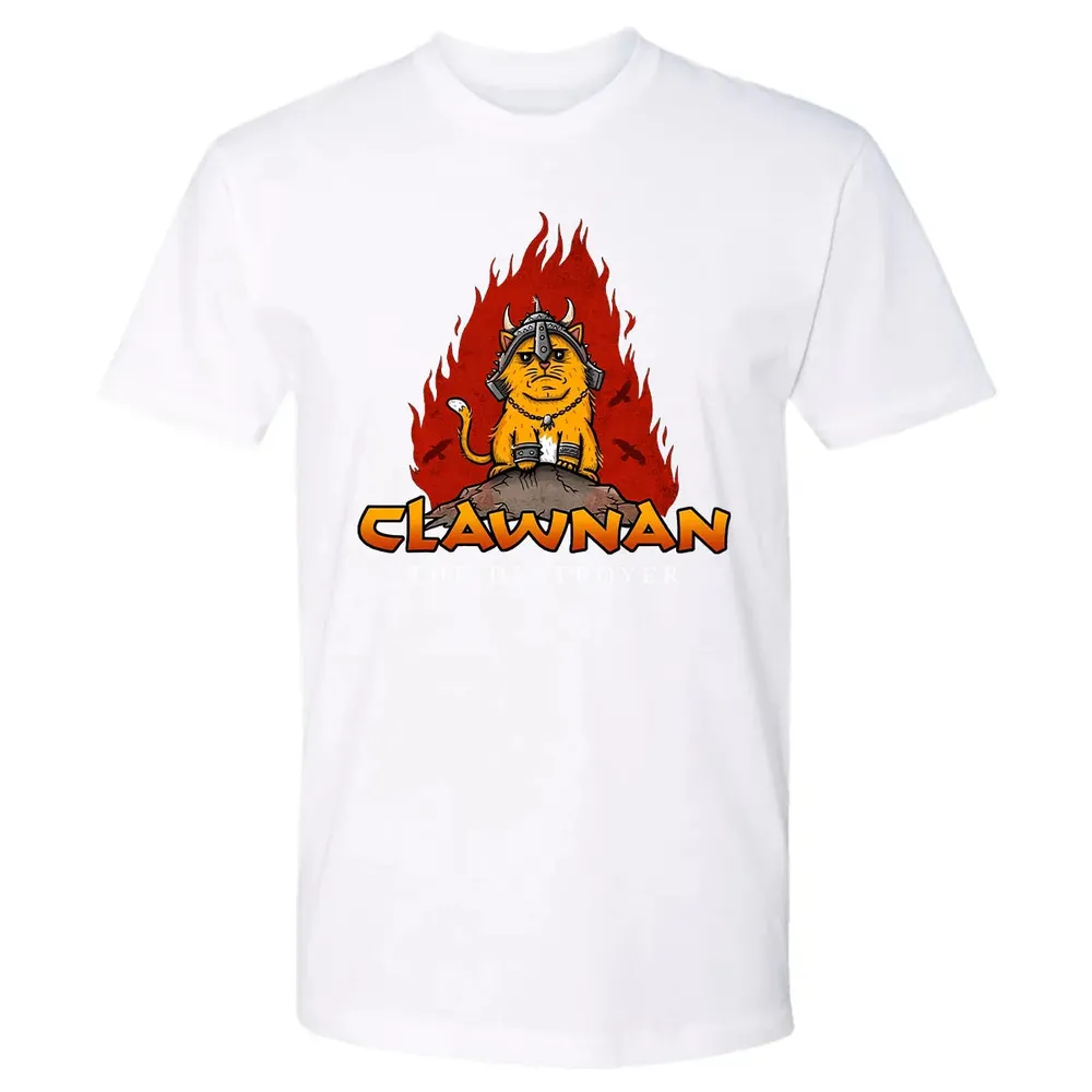 Clawnan The Destroyer Premium Unisex T-shirt - 4