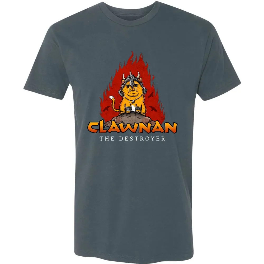Clawnan The Destroyer Premium Unisex T-shirt - 14