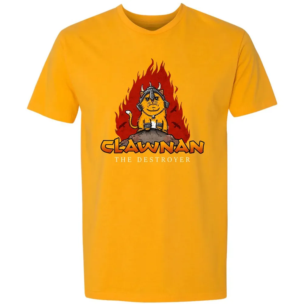 Clawnan The Destroyer Premium Unisex T-shirt - 11