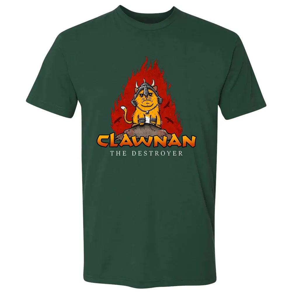 Clawnan The Destroyer Premium Unisex T-shirt - 12