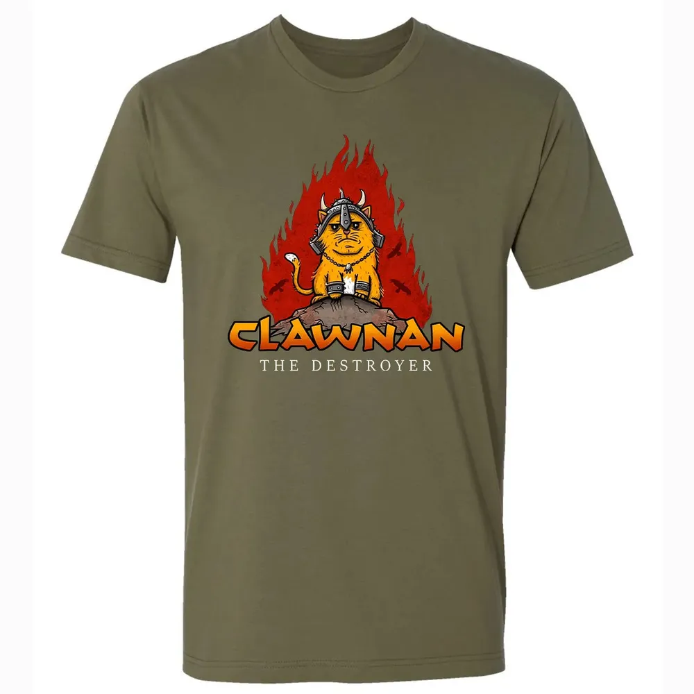 Clawnan The Destroyer Premium Unisex T-shirt - 5