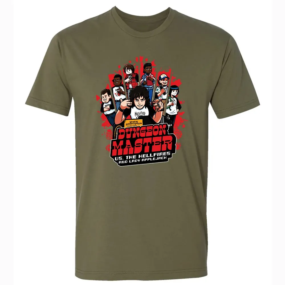 DM vs The Hellfires Premium Unisex T-shirt - 5