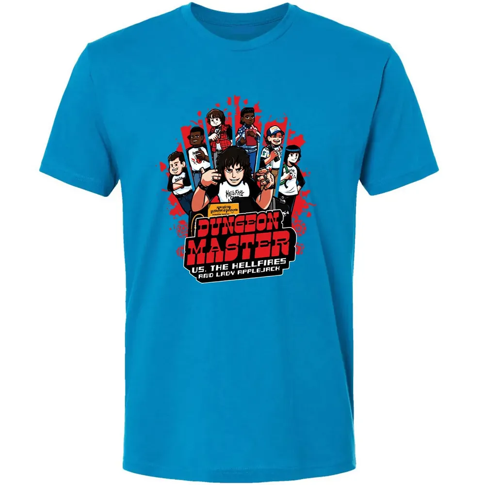 DM vs The Hellfires Premium Unisex T-shirt - 15