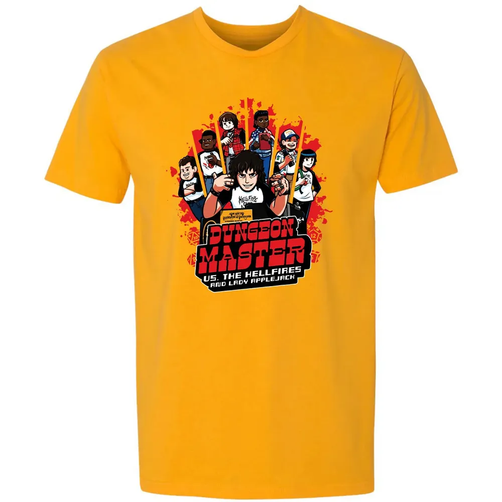DM vs The Hellfires Premium Unisex T-shirt - 11