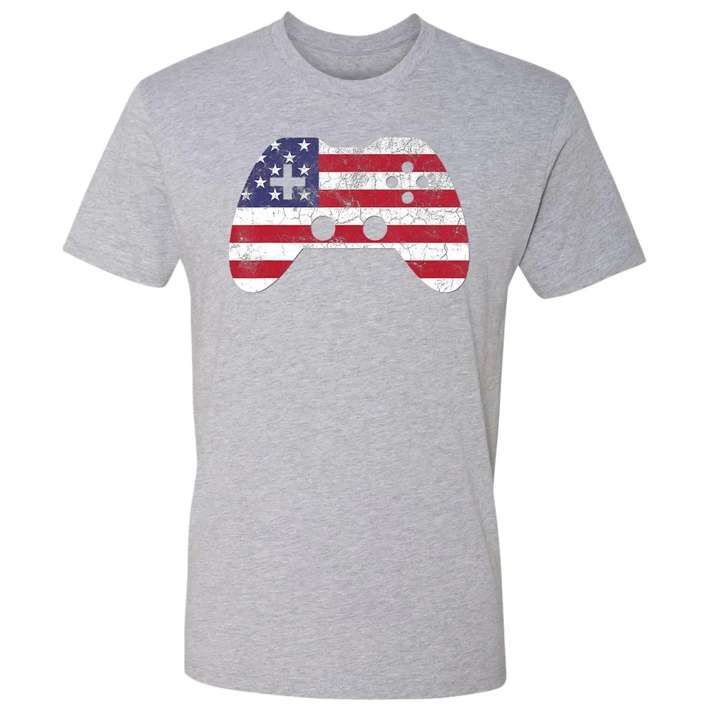 4th Of July  Gift Video Game Gamer Kids Boys Men USA Premium Unisex T-shirt - 9