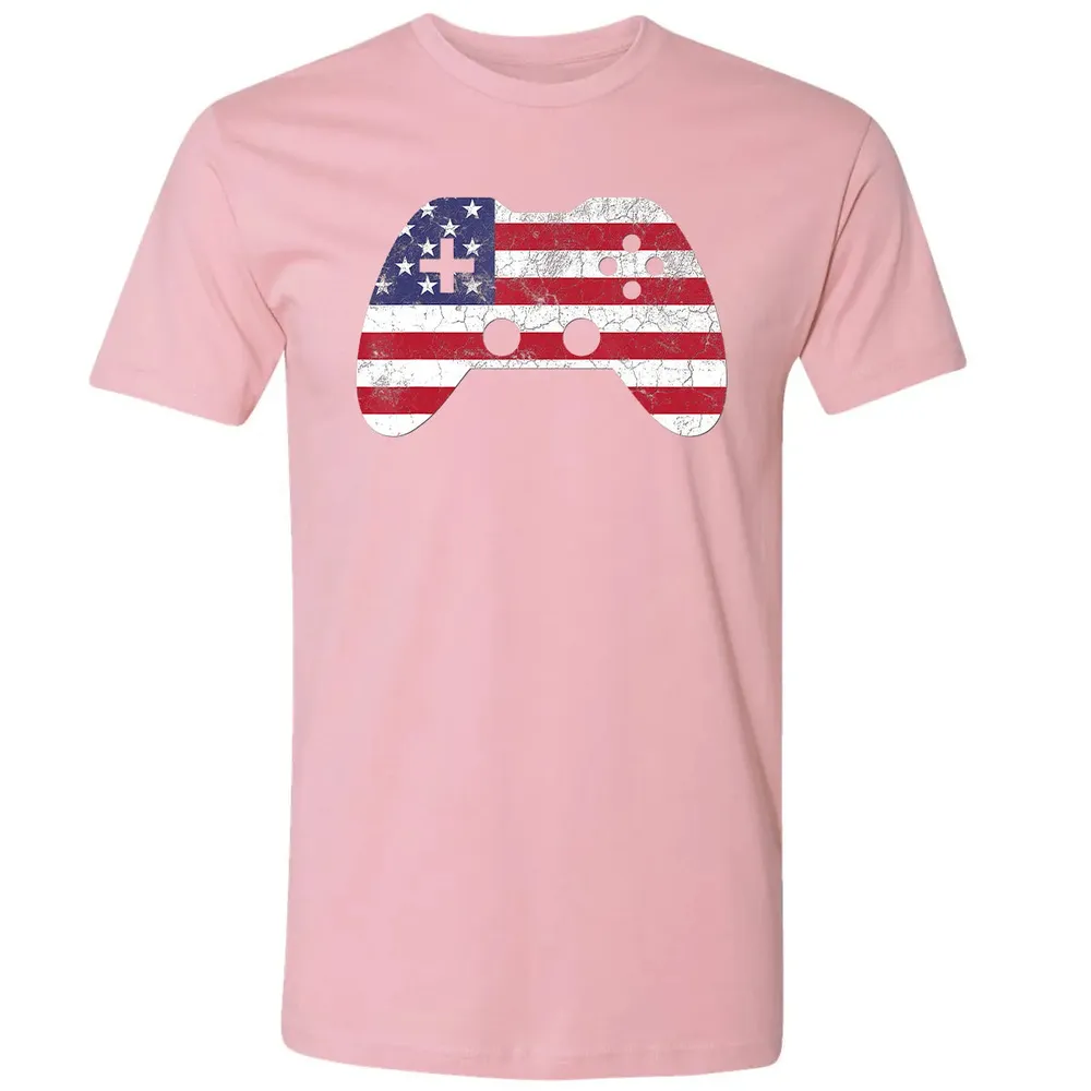 4th Of July  Gift Video Game Gamer Kids Boys Men USA Premium Unisex T-shirt - 3