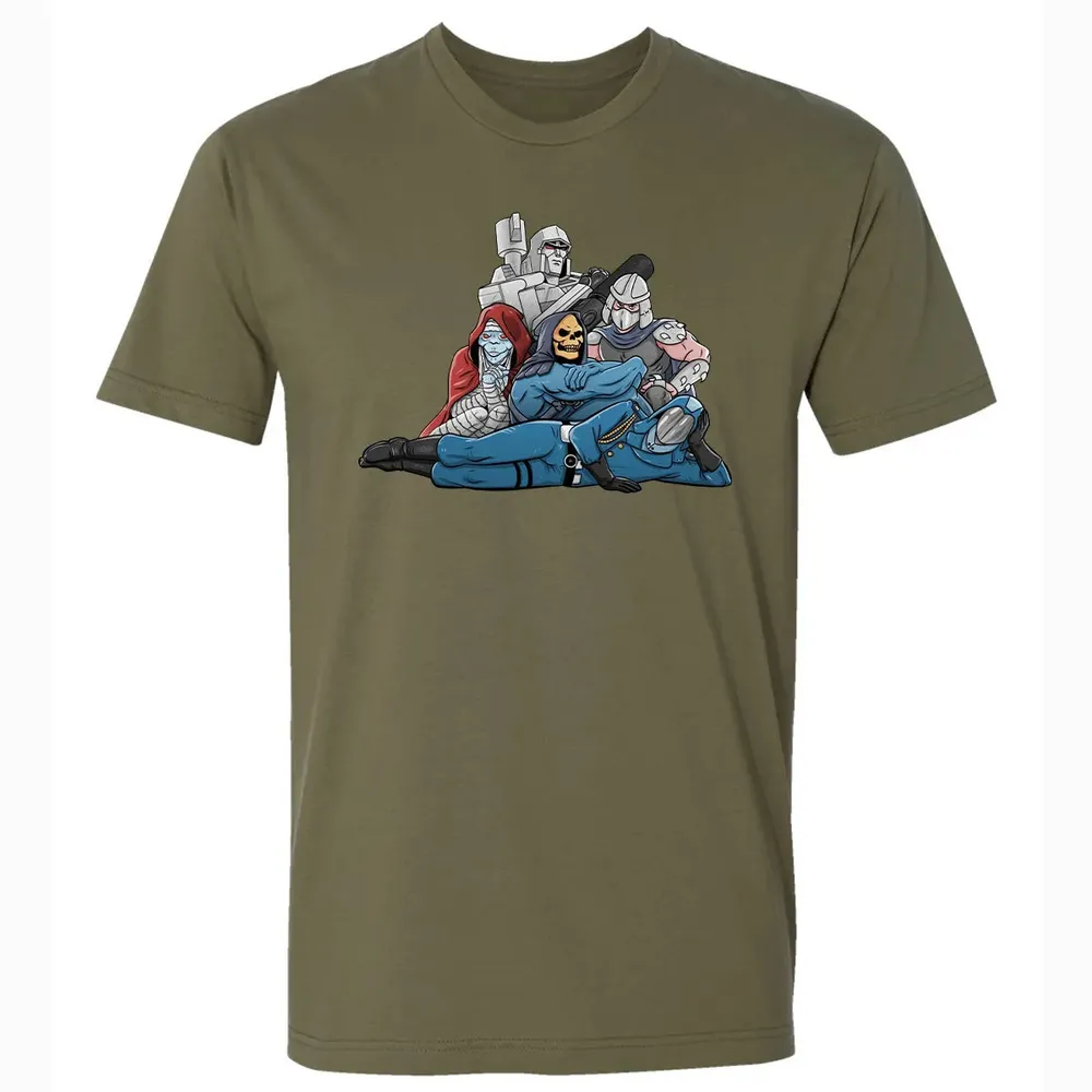Villains Breakfast Club Premium Unisex T-shirt - 5