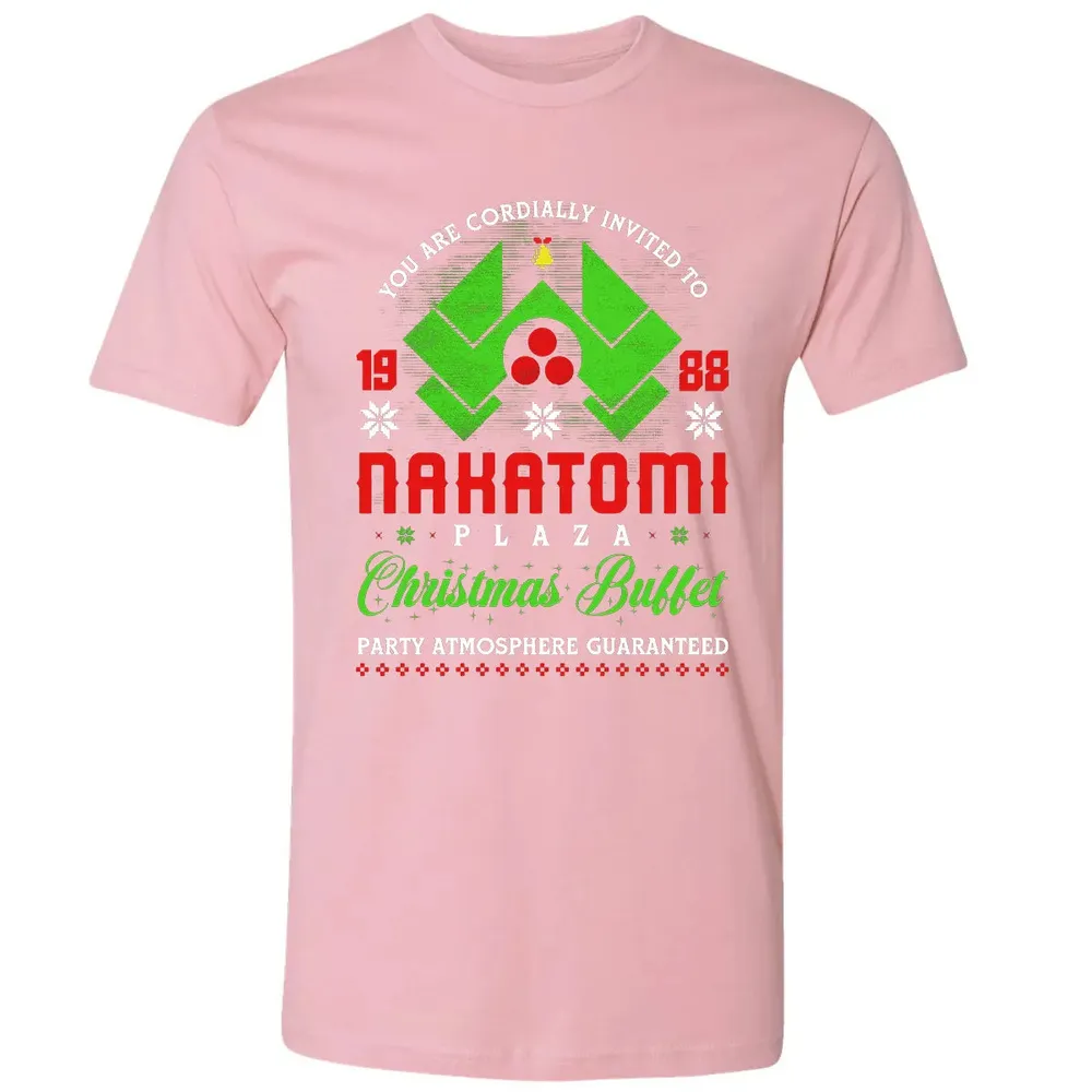 Nakatomi Plaza Christmas Buffet Premium Unisex T-shirt - 3