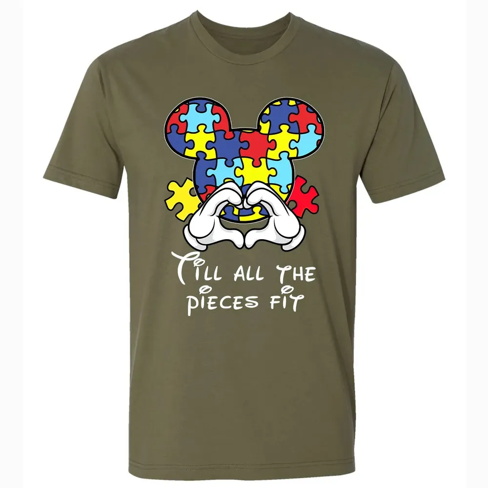 Till All The Pieces Fit Premium Unisex T-shirt - 5