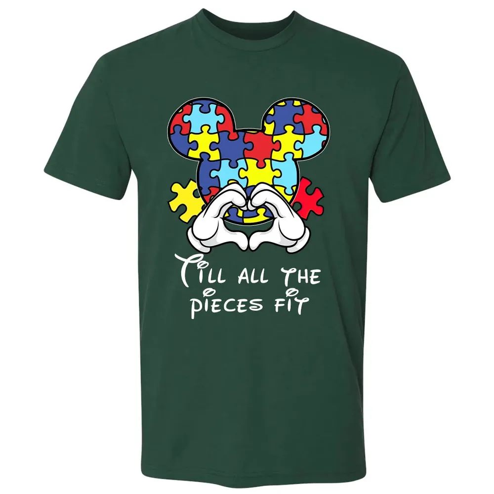 Till All The Pieces Fit Premium Unisex T-shirt - 12