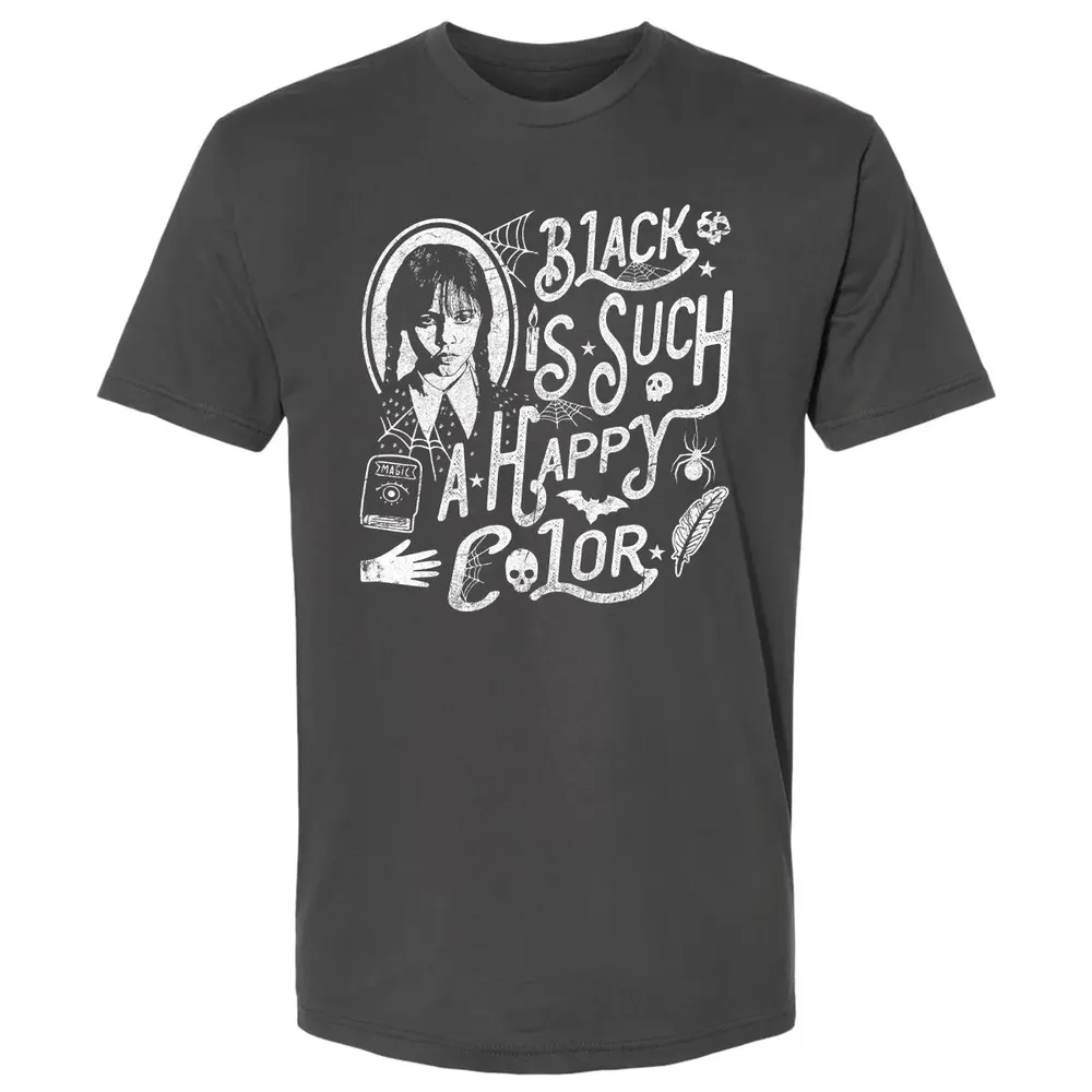 Black Is Such A Happy Color Premium Unisex T-shirt - 8