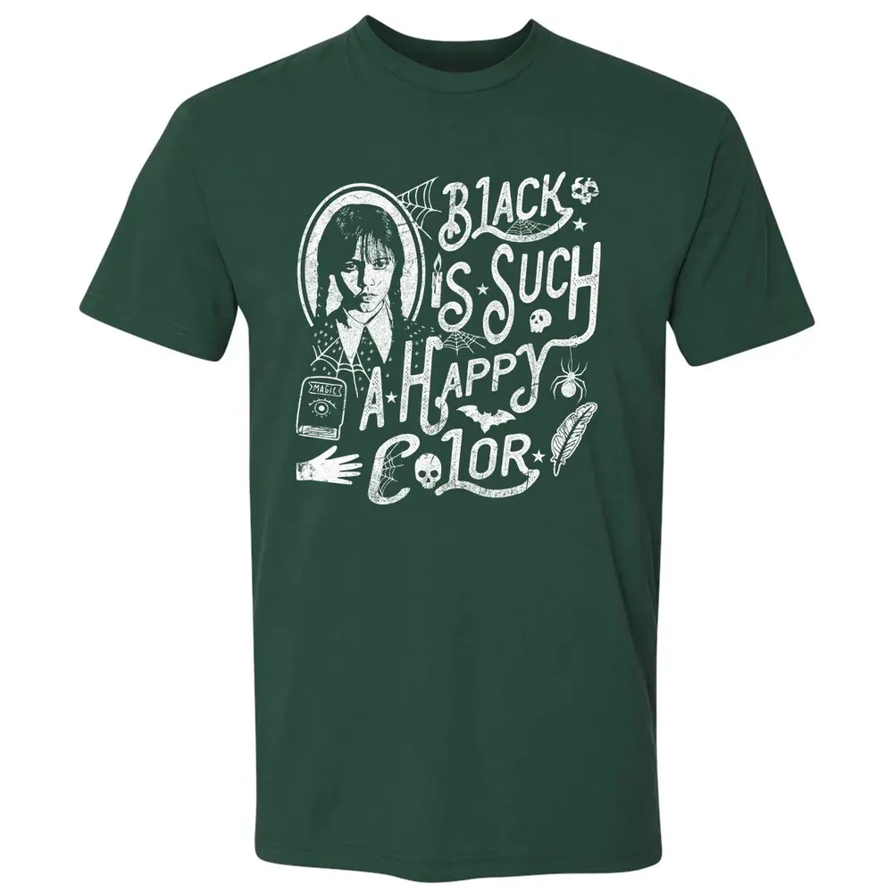 Black Is Such A Happy Color Premium Unisex T-shirt - 12