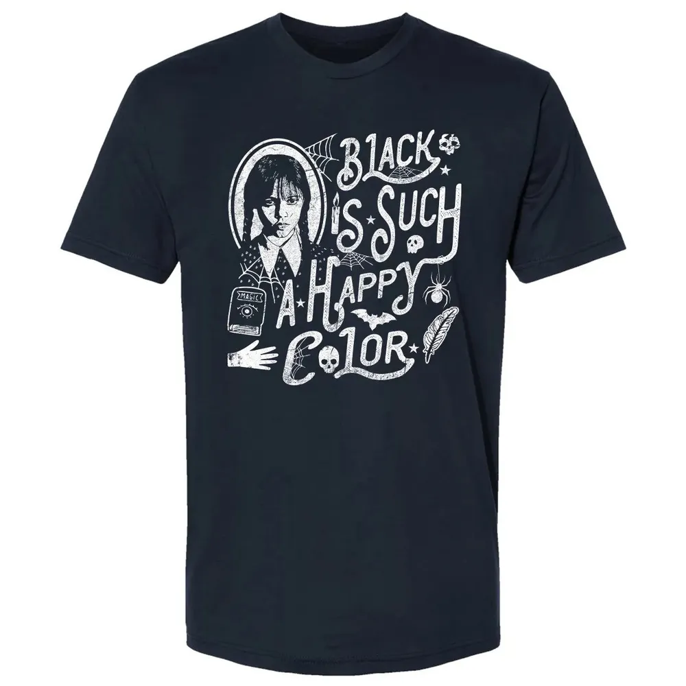 Black Is Such A Happy Color Premium Unisex T-shirt - 2