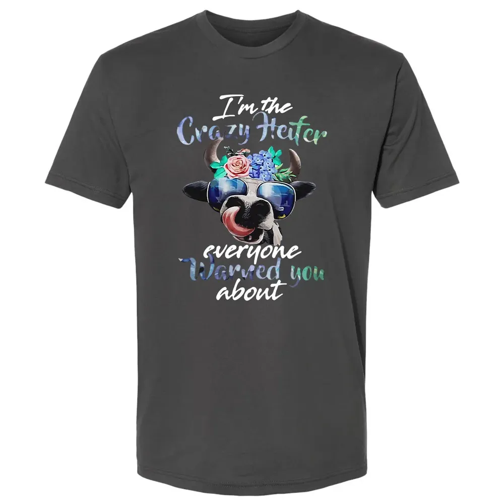 Crazy Heifer Premium Unisex T-shirt - 8