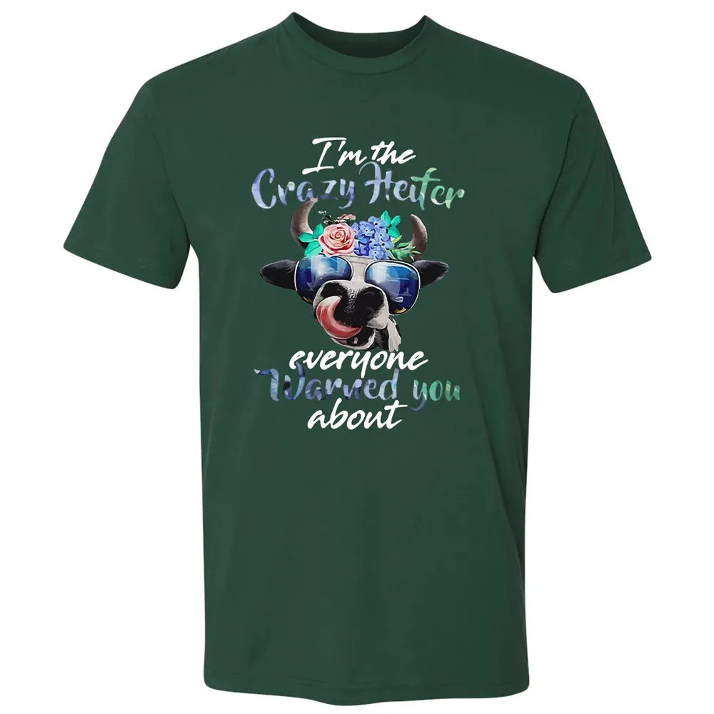 Crazy Heifer Premium Unisex T-shirt - 12