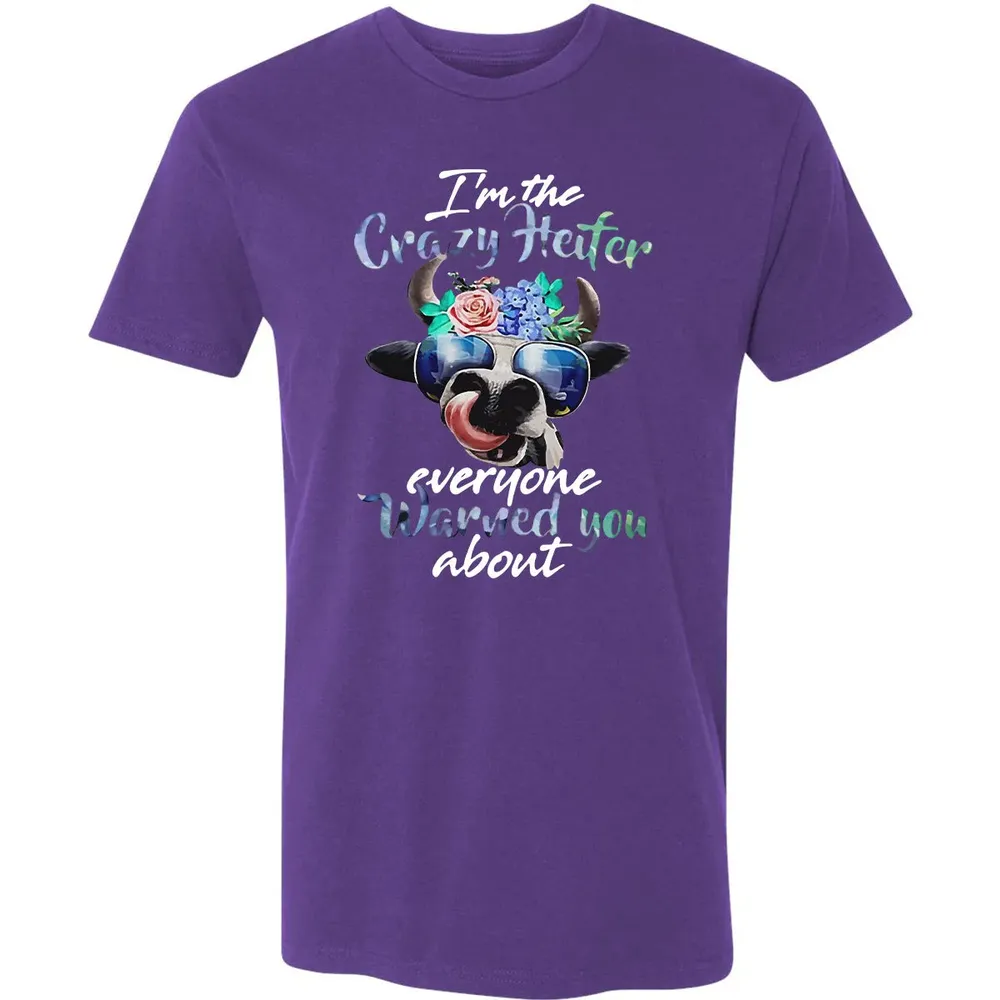 Crazy Heifer Premium Unisex T-shirt - 7