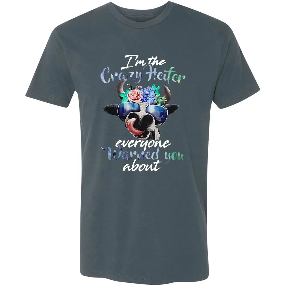 Crazy Heifer Premium Unisex T-shirt - 14