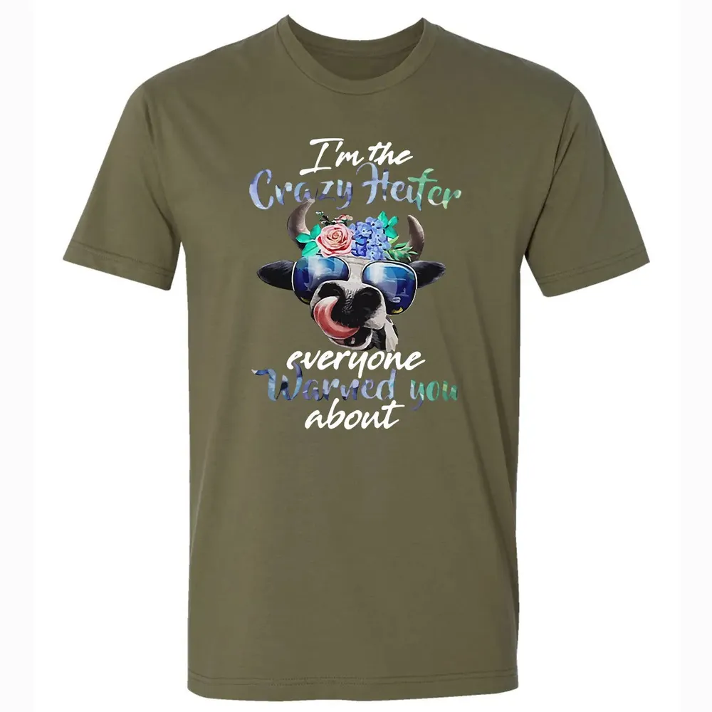 Crazy Heifer Premium Unisex T-shirt - 5