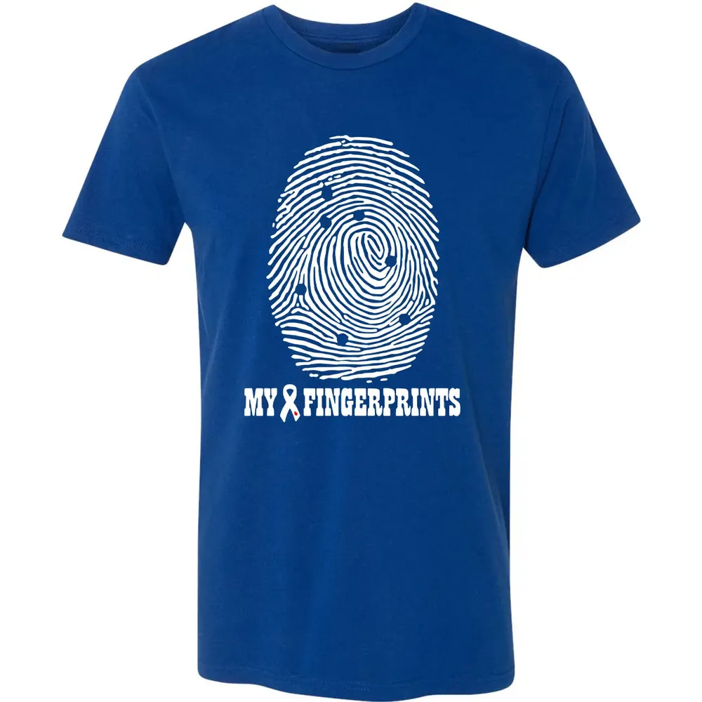 My Fingerprints Premium Unisex T-shirt - 10