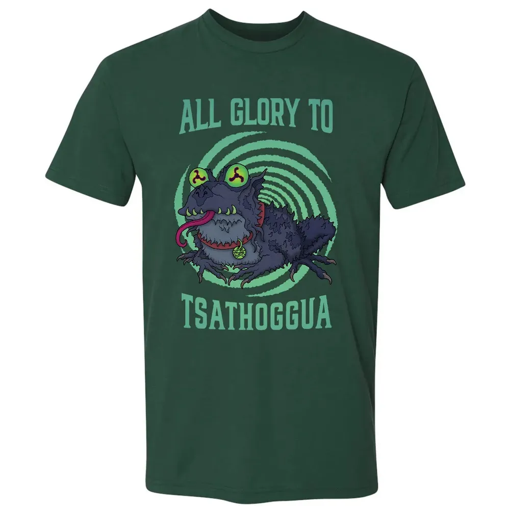 Glory To Tsathoggua Premium Unisex T-shirt - 12